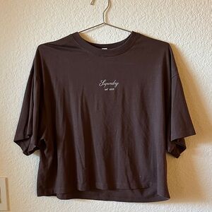 Superdry Dark Brown Short Sleeve Tee